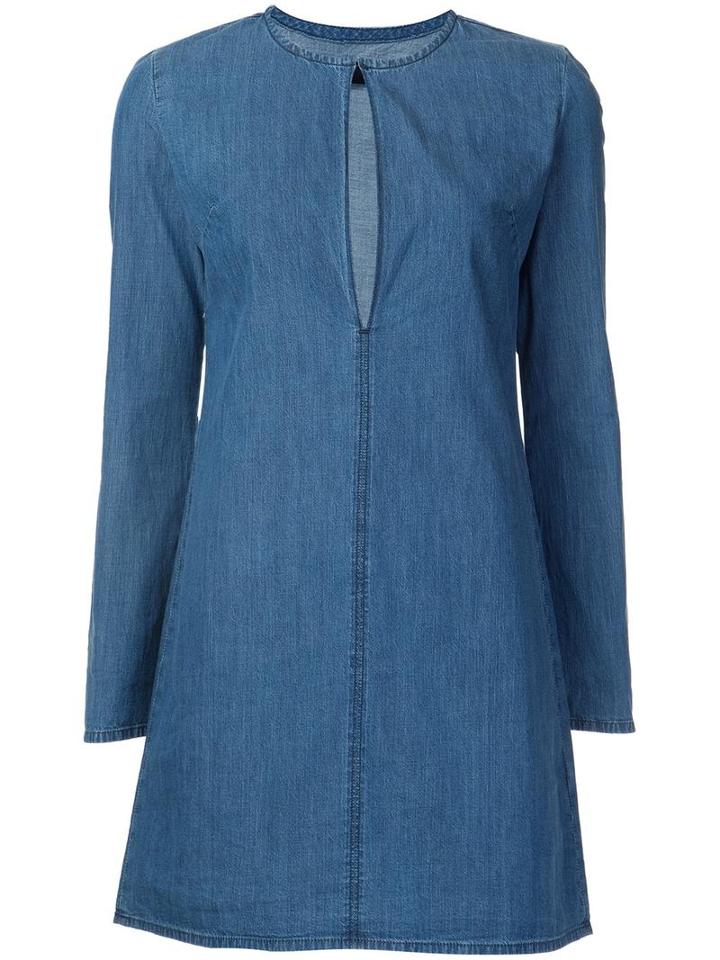 3x1 Denim Dress, Women's, Size: Small, Blue, Cotton