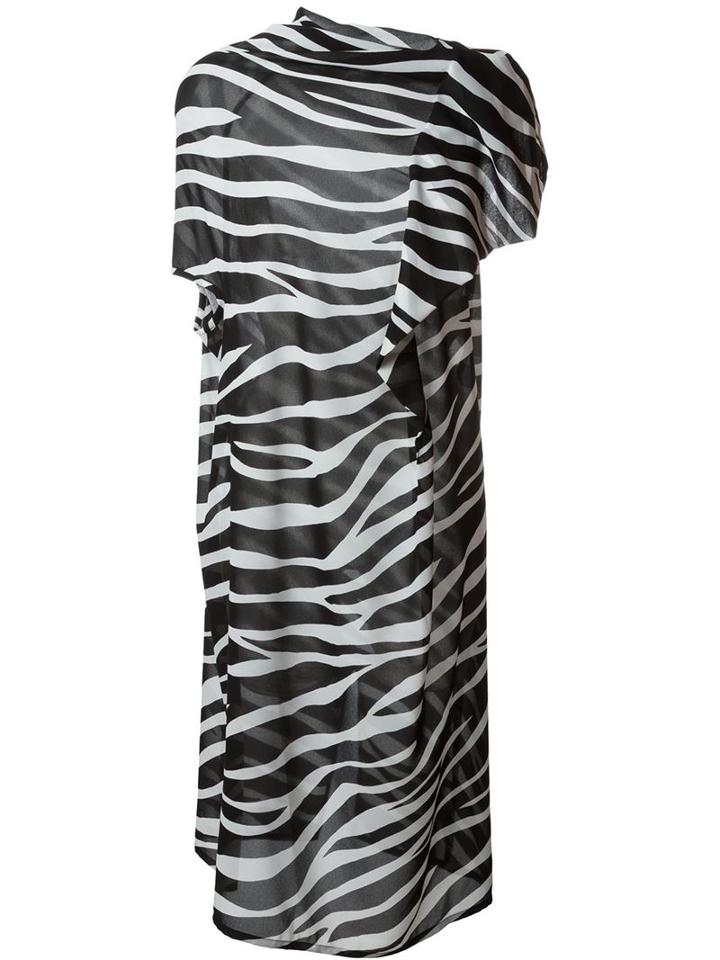 Junya Watanabe Comme Des Garçons Zebra Print Day Dress