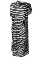 Junya Watanabe Comme Des Garçons Zebra Print Day Dress