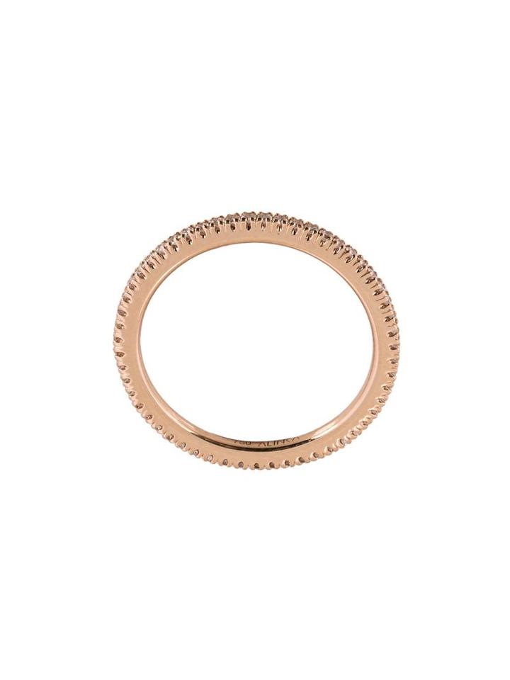 Alinka 'alinka' Eternity Band Super Fine Full Surround Ring, Women's, Size: Medium, Metallic