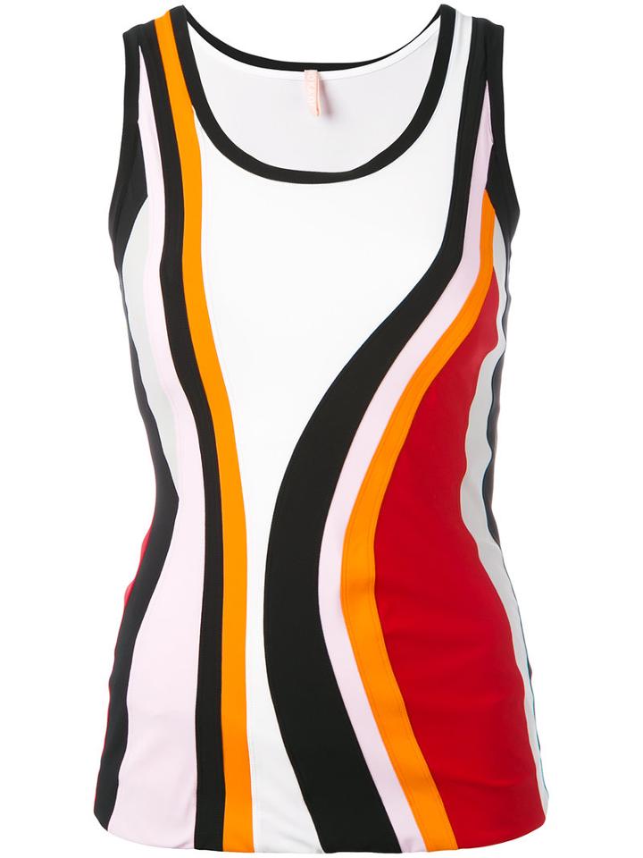 No Ka' Oi - Mala Top - Women - Polyamide/spandex/elastane - 2, Women's, Red