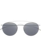 Mykita Mykita X Maison Margiela Round Frame Sunglasses - Grey