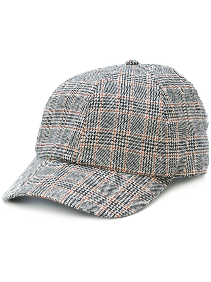 Overhead Printed Hat - Black