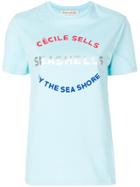Être Cécile Seashells T-shirt - Blue