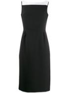 Givenchy Square Neck Dress - Black