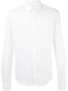 Wooyoungmi Classic Shirt, Men's, Size: 54, White, Cotton/nylon/spandex/elastane