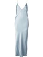 Haider Ackermann Midi Slip Dress - Blue