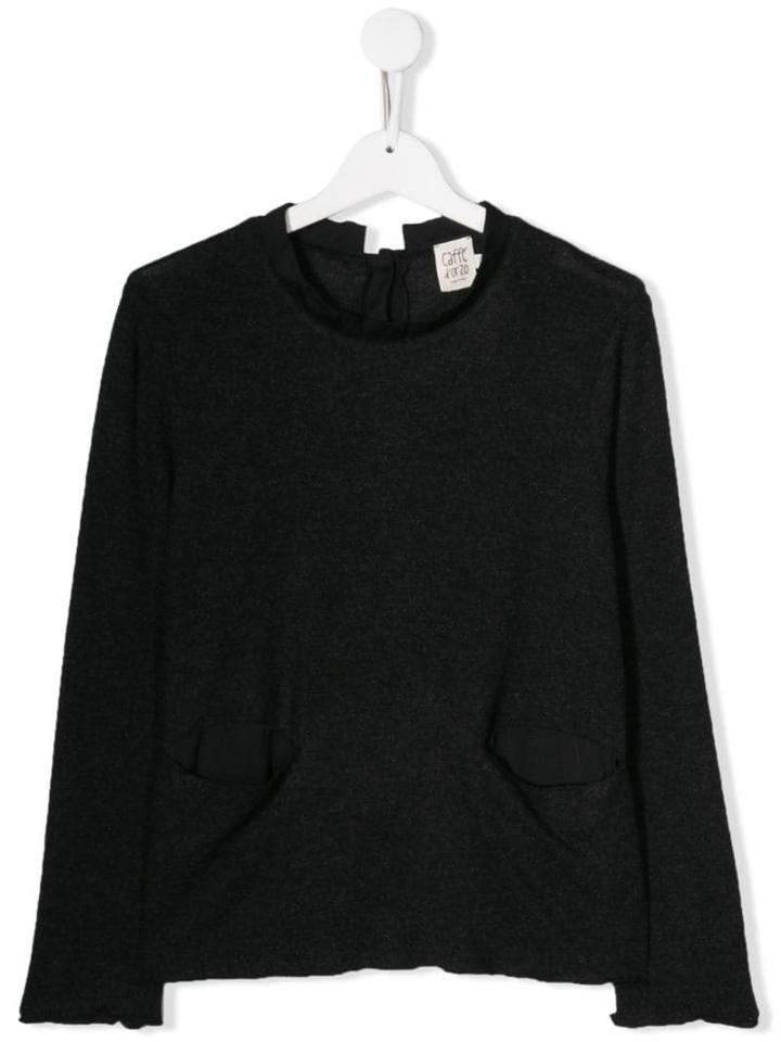 Caffe' D'orzo Teen Emilia Sweater - Black