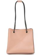 Victoria Beckham Open Top Shoulder Bag, Women's, Nude/neutrals