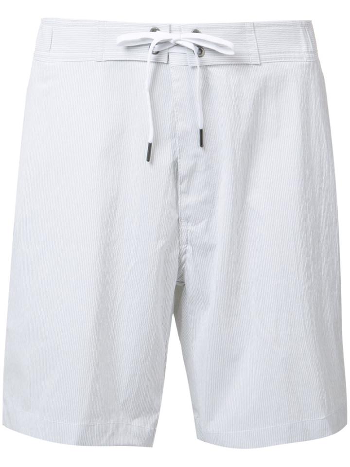 Onia Alek 7 Board Shorts, Men's, Size: Xl, Grey, Nylon/polyester/spandex/elastane