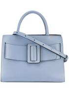 Boyy - Buckle Box Tote - Women - Leather - One Size, Blue, Leather