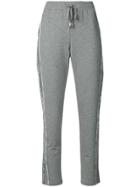 Liu Jo Stripe Track Pants - Grey