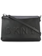 Dkny Embossed Logo Crossbody Bag, Women's, Black
