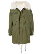 As65 Lined Parka Coat - Green