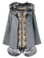 Cara Mila Aurora Gilet Coat Set - Grey
