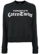 Dsquared2 Toronto's Caten Twins Sweatshirt, Women's, Size: Xs, Black, Cotton