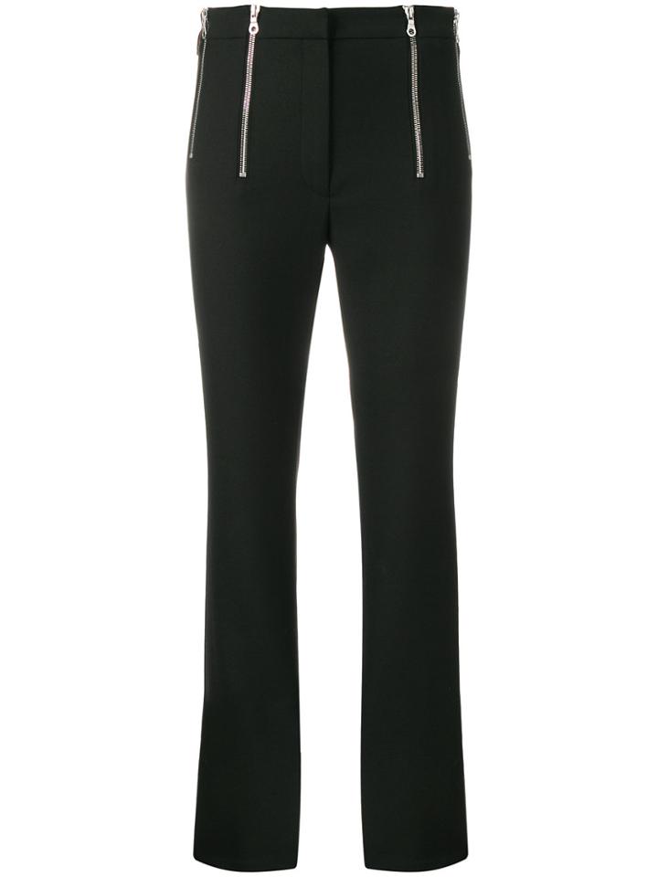 Rokh Cropped Flared Trousers - Black