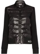 Moncler Padded Logo Detail Jacket - Black