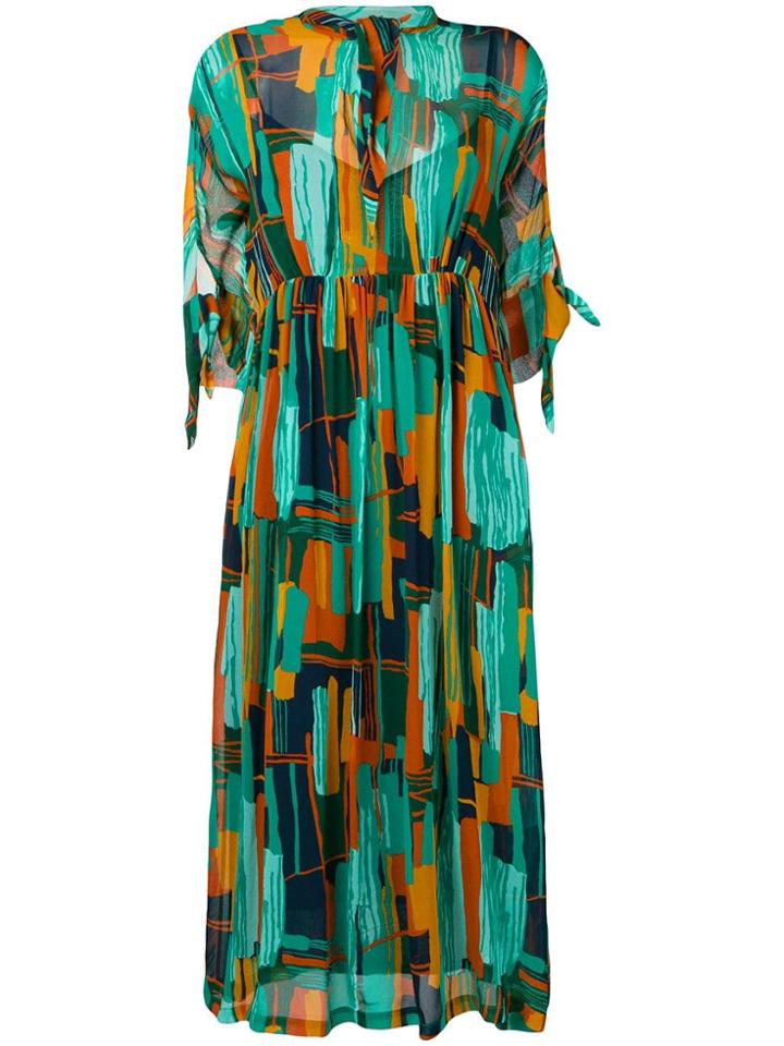 Roseanna Gallery Dress - Green