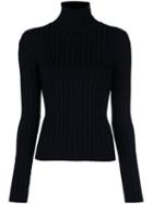 Veronica Beard Roll Neck Sweater - Black