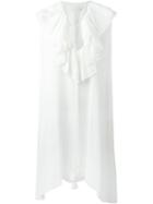 Chloé Ruffle Detail Asymmetric Dress