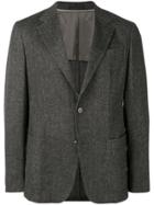Z Zegna Herringbone Tweed Jacket - Grey