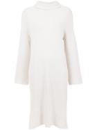 Osklen Knitted Midi Dress - White