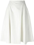 Douuod A-line Pleated Skirt