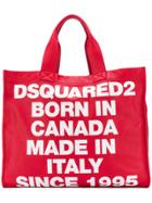 Dsquared2 Large Logo Tote Bag