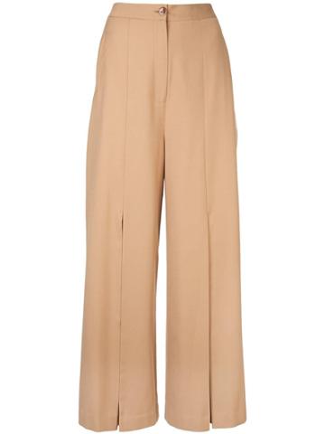 Bodice Studio Wide Leg Trousers - Brown