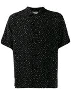 Saint Laurent Spotted Bowling-style Shirt - Black
