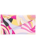 Emilio Pucci Acapulco Print Envelope Clutch - Pink