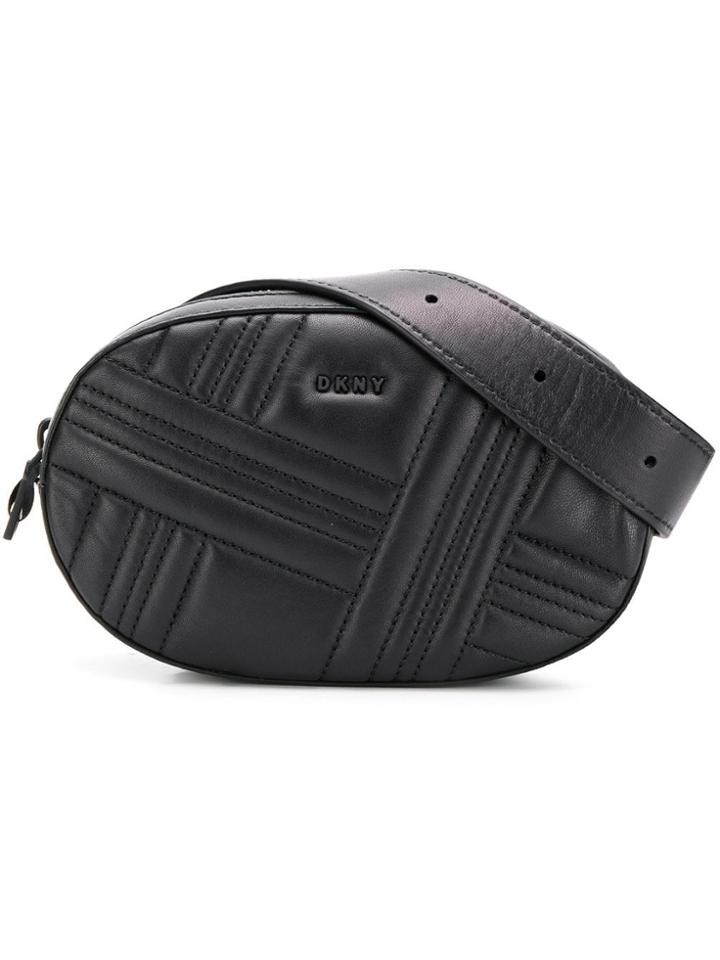 Dkny Allen Quilted Belt Bag - Black