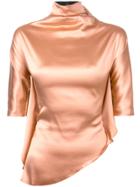 Paula Knorr Turtleneck Blouse - Nude & Neutrals