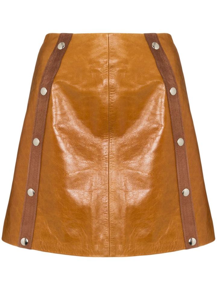 De La Vali Mandy Mini-skirt - Brown