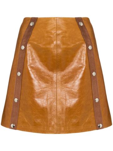 De La Vali Mandy Mini-skirt - Brown