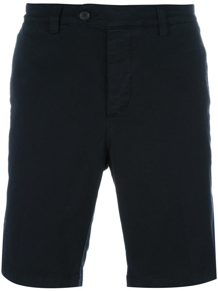 Ami Alexandre Mattiussi - Classic Chino Shorts - Men - Cotton/spandex/elastane - M, Blue, Cotton/spandex/elastane