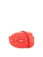 Elisabetta Franchi Buckle Detail Belt Bag - Pink