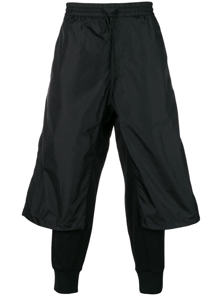 Y-3 Elasticated Waist Trousers - Black