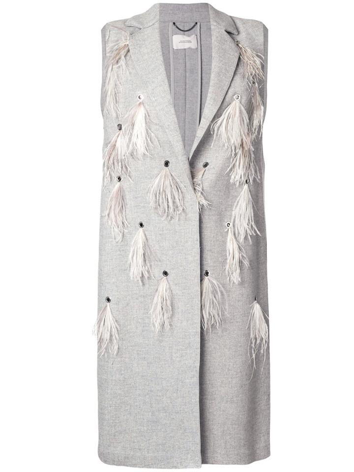 Dorothee Schumacher Sleeveless Coat - Grey