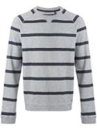 Woolrich - Striped Sweatshirt - Men - Cotton - M, Grey, Cotton