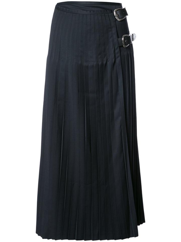 Toga Belted Skirt - Blue