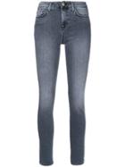 7 For All Mankind High Waist Pyper Jeans - Grey