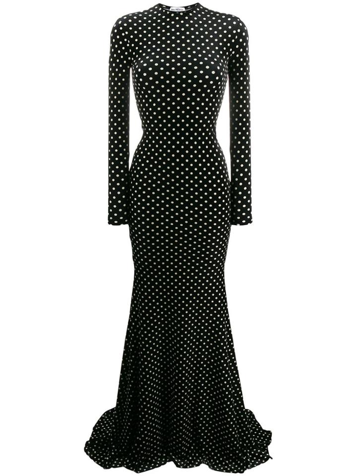 Balenciaga Evening Stretch Dress - Black