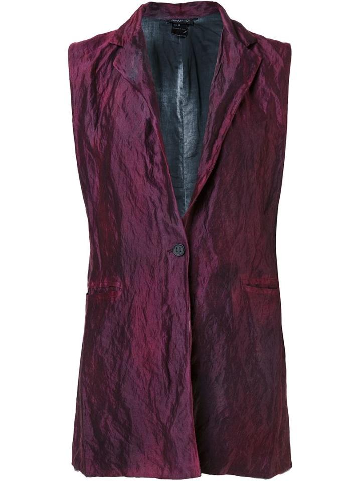 Avant Toi Crepe Vest
