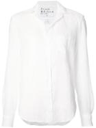 Frank & Eileen Eileen Shirt, Women's, Size: Medium, White, Linen/flax