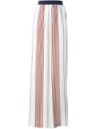 Elizabeth And James Striped Wide Leg Trousers