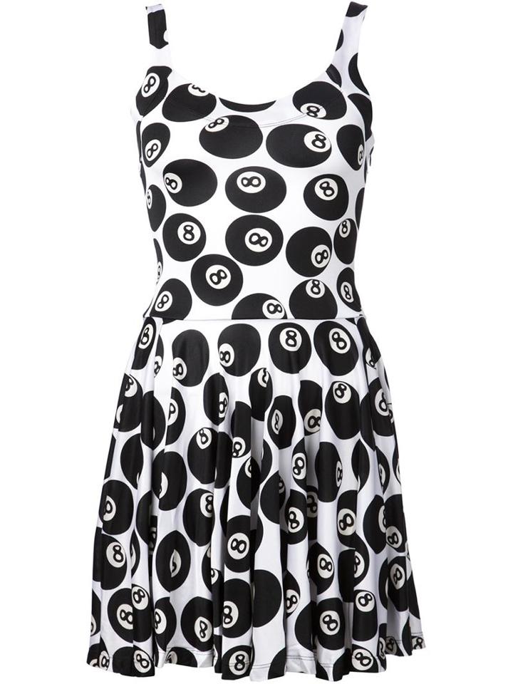 Jeremy Scott '8 Ball' Skater Dress