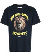 Yoshiokubo Lion-print T-shirt - Blue