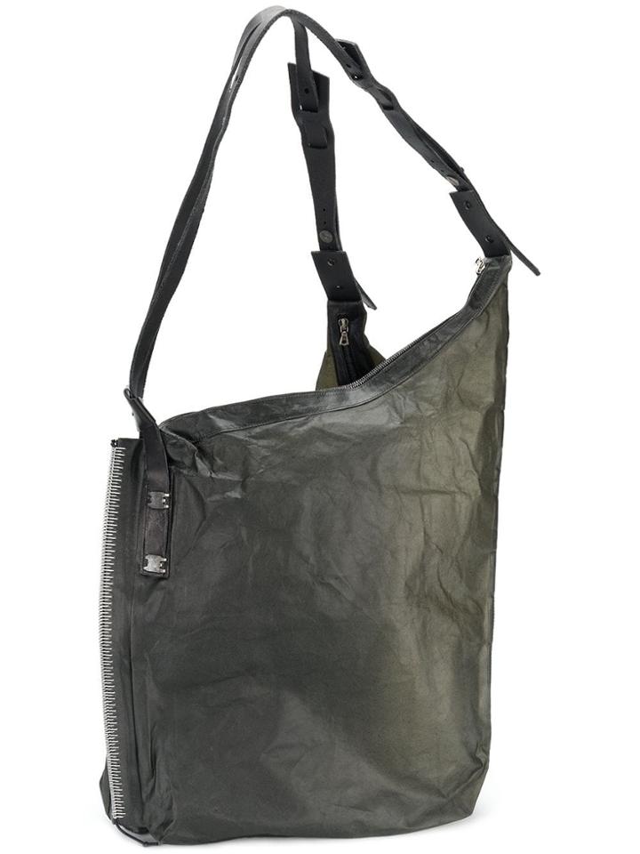 Isaac Sellam Experience Oversized Messenger Bag - Black